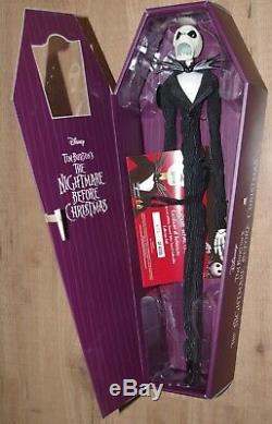 HOT TOPIC The Nightmare Before Christmas Limited Edition Jack Skellington Doll