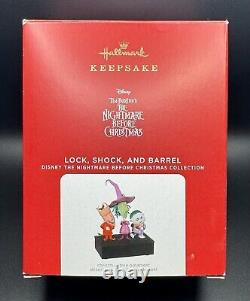 Hallmark Keepsakes The Nightmare Before Christmas Complete Set of 5 + Cord