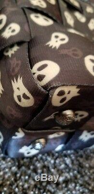 Harvey's Seatbelt Bag Large Skull Satchel Nightmare Before Christmas Disney EUC