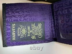 Harveys Disney Nightmare Before Christmas Skulls Billfold Wallet 2012 Rare