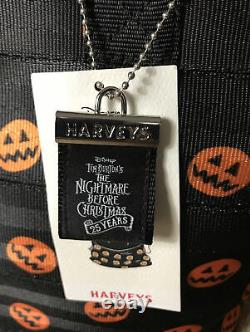 Harveys The Nightmare Before Christmas 25 Years Pumpkin Seatbelt Purse NWT