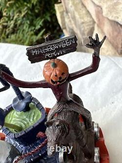 Hawthorne Village Disney Nightmare Before Christmas Pumpkin King Jack Behemoth