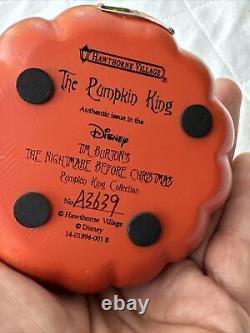 Hawthorne Village Disney Nightmare Before Christmas Pumpkin King Jack Behemoth