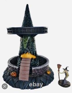 Hawthorne village nightmare before christmas whitch house light up with witch