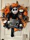 Jack Skellington Nightmare Before Christmas Halloween Wreath