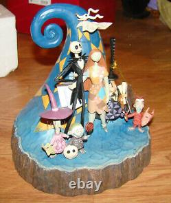 Jim Shore Disney Traditions NIGHTMARE BEFORE CHRISTMAS (6001287) Carved by Heart