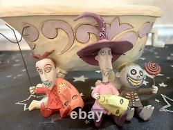 Jim Shore, Disney's Nightmare Before Christmas LOCK SHOCK BARREL Tricksters Bowl