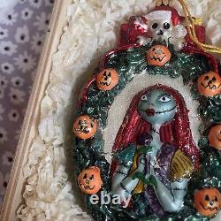 Kurt S Adler Ornaments Disney Nightmare Before Christmas Jack and Sally HMH