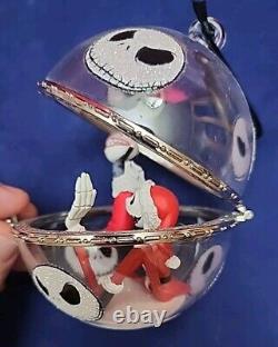 LIMITED EDITION DISNEY NIGHTMARE BEFORE CHRISTMAS ORNAMENT with box RARE