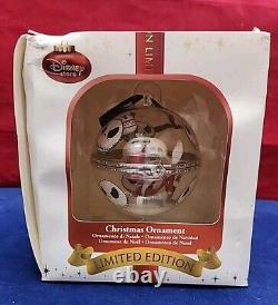 LIMITED EDITION DISNEY NIGHTMARE BEFORE CHRISTMAS ORNAMENT with box RARE