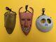 Lock, Shock & Barrel Ceramic Wall Masks From Disney Nightmare Before Christmas