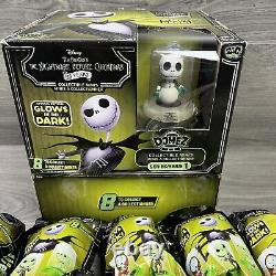 LOT OF 9 DOMEZ DISNEY NIGHTMARE BEFORE CHRISTMAS SERIES 1 With Display Box