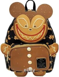 LOUNGEFLY x Disney Nightmare Before Christmas Gingerbread Scarry Teddy Mini