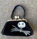 Limited Disney Nightmare Before Christmas Jack Skellington Velvet Beaded Bag