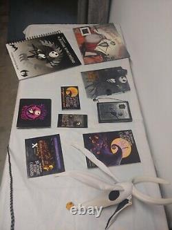 Lot Disney Tim Burton's Nightmare Before Christmas collectibles, books, CD, more
