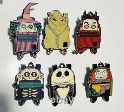 Loungefly / Disney Nightmare Before Christmas Backpack Mystery Pin Set NBC