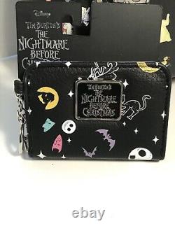 Loungefly Disney Nightmare Before Christmas Characters Mini Backpack & Wallet