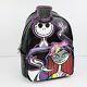 Loungefly Disney Nightmare Before Christmas Dapper Jack And Sally Mini Backpack