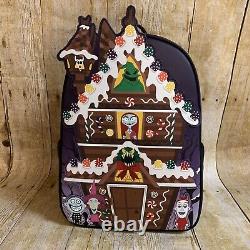Loungefly Disney Nightmare Before Christmas Gingerbread House Mini Backpack NBC