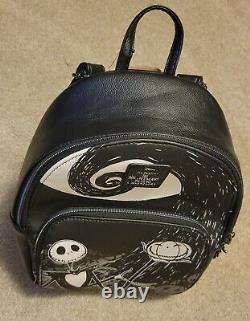 Loungefly Disney Nightmare Before Christmas Jack Black Backpack Rare SHIPS FAST