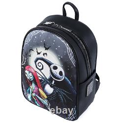 Loungefly Disney Nightmare Before Christmas Jack & Sally Meant To Be Backpack