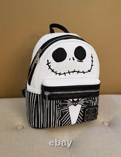 Loungefly Disney Nightmare Before Christmas Jack Skellington Mini Backpack NEW