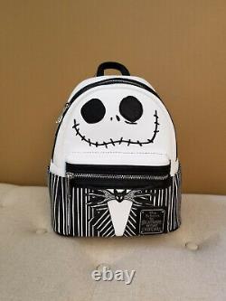 Loungefly Disney Nightmare Before Christmas Jack Skellington Mini Backpack NEW