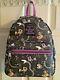 Loungefly Disney Nightmare Before Christmas Mini Backpack Toys Pattern Bag