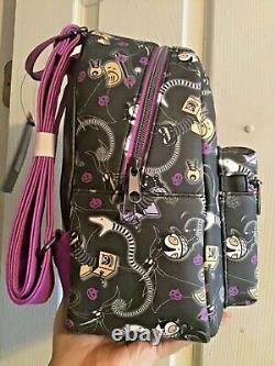 Loungefly Disney Nightmare Before Christmas Mini Backpack Toys Pattern Bag