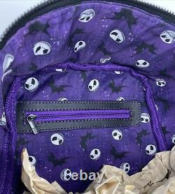 Loungefly Disney Nightmare Before Christmas NBC Spiral Hill Mini Backpack NWT