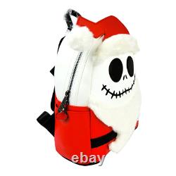 Loungefly Disney Nightmare Before Christmas Santa Jack Cosplay Mini Backpack