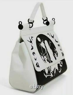 Loungefly Disney Nightmare Before Christmas Silhouette Satchel Purse Bag NEW