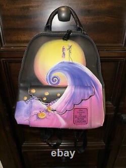 Loungefly Disney Nightmare Before Christmas Spiral Hill Mini Backpack Exclusive