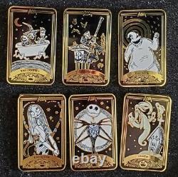 Loungefly? Disney Nightmare Before Christmas Tarot Card 12 Box Mystery Pin Set