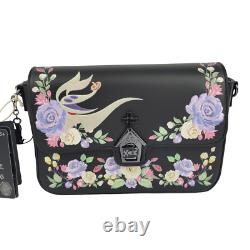 Loungefly Disney Nightmare Before Christmas Zero Embroidered Floral Crossbody