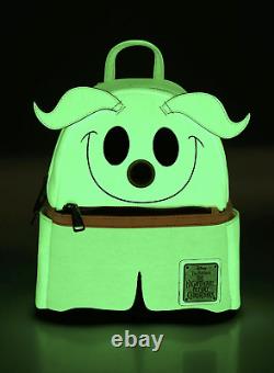 Loungefly Disney Nightmare Before Christmas Zero Glow Dark Cosplay Mini Backpack