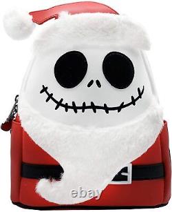 Loungefly Disney Nightmare before Christmas Santa Jack Cosplay Mini Backpack