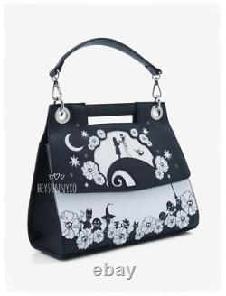 Loungefly Disney The Nightmare Before Christmas Spiral Hill Handbag and Wallet