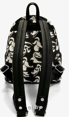 Loungefly Disney The Nightmare Before Christmas Zero Allover Print Mini Backpack