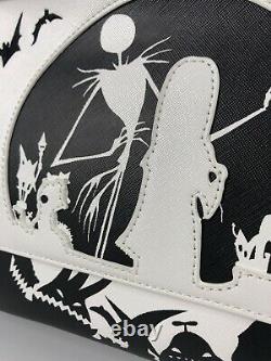 Loungefly Disney Tim Burtons The Nightmare Before Christmas Convertible Hand Bag