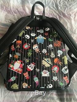 Loungefly Disney parks nightmare before Christmas backpack new tagged