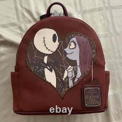 Loungefly Jack & Sally Nightmare Before Christmas Simply Meant to Be Backpack