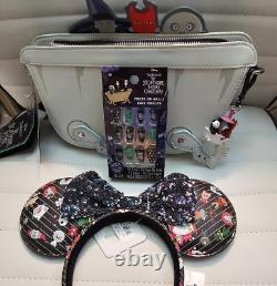 Loungefly Nightmare Before Christmas Lock Shock Barrel Bath Tub Crossbody SET