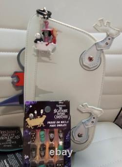 Loungefly Nightmare Before Christmas Lock Shock Barrel Bath Tub Crossbody SET