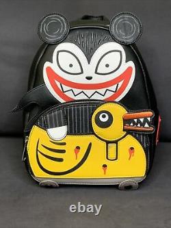Loungefly Nightmare Before Christmas Scary Teddy Undead Duck Backpack & Wallet