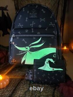 Loungefly Nightmare Before Christmas Zero Backpack and Cardholder