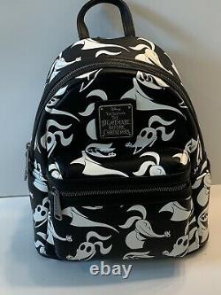 Loungefly Nightmare Before Christmas Zero Mini Backpack And Wallet Set