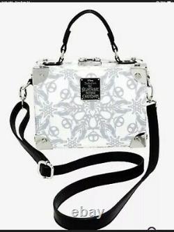 Loungefly The Nightmare Before Christmas Snowflake Trunk Crossbody Bag New. HTF
