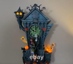 NEW Cuckoo Clock Tim Burton Nightmare Before Christmas Clock FULL IN BOX