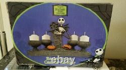 NEW! Nightmare Before Christmas Jack Skellington Tea Lite Figurine Candle Holder